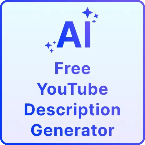 Free AI YouTube Description Generator, Free YouTube Description Maker Online